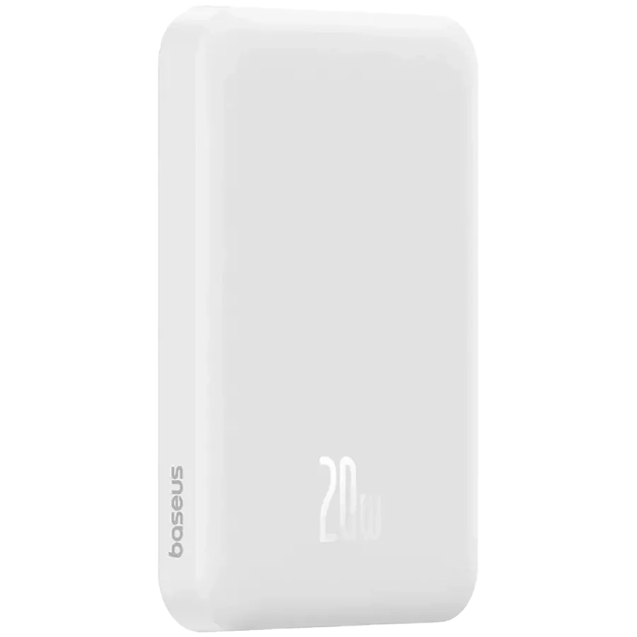 BASEUS Power Bank, 5000 mAh, White — Image №1
