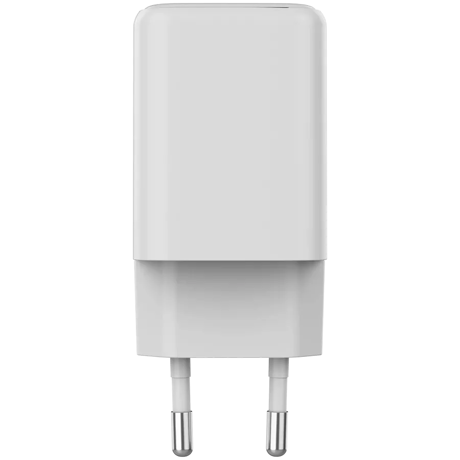 CANYON Power Adapter 2*USB/USB-C, 45 W, White USB Type C, USB Type-A — Image №3
