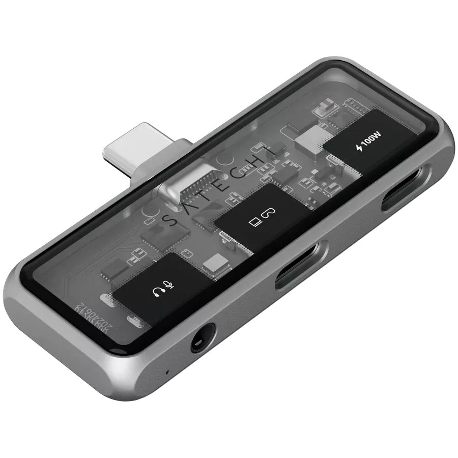Хаб Satechi Mobile XR with Audio Space Grey (ST-HXRAJM) — Зображення №2