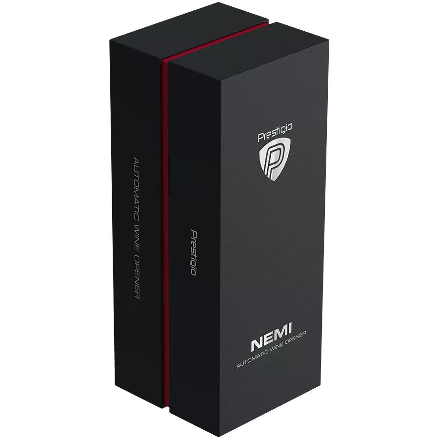 PRESTIGIO Smart wine opener, Серебристый глянец — Изображение №7