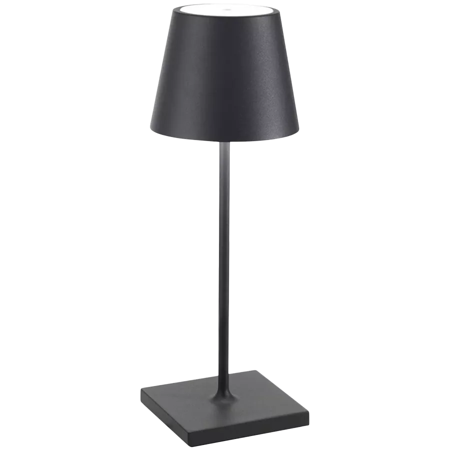 ZAFFERANO POLDINA MINI PRO TABLE LAMP 111x300mm. DARK GRAY 2.2W LED 185/203lm. — Image №1 ZAFFERANO POLDINA MINI PRO TABLE LAMP 111x300mm. DARK GRAY 2.2W LED 185/203lm. — Image №1