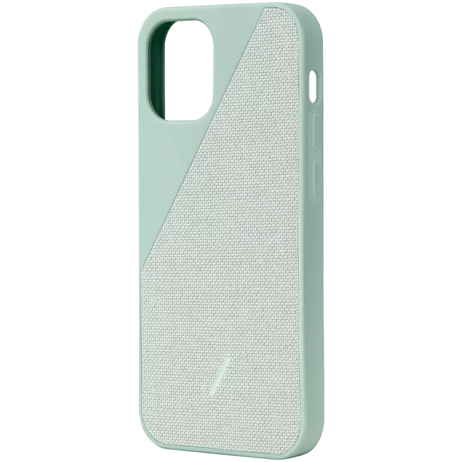 NATIVE UNION Чехол CLIC CANVAS  Зеленый для iPhone 12 mini — image №3