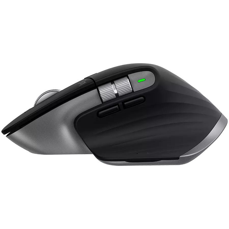 Мышь LOGITECH MX Master 3S For Mac Performance Wireless Space Grey (L910-006571)  — Изображение №2