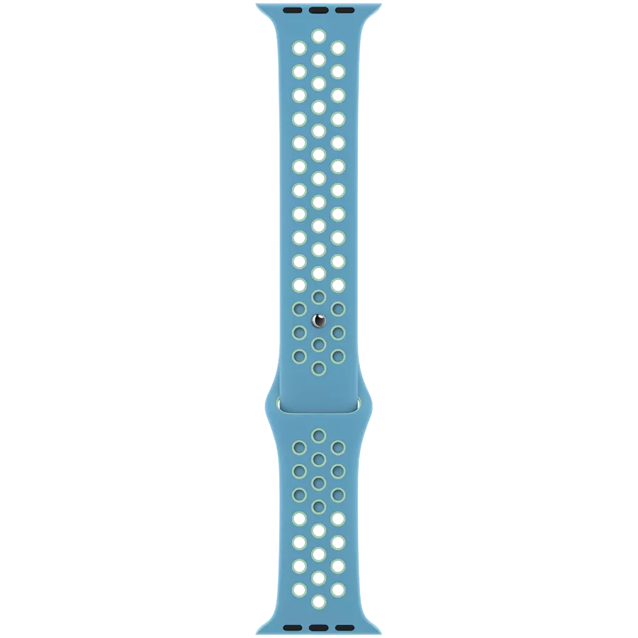 Band APPLE 40mm Nike Sport Band - Regular Chlorine Blue/Green Glow — Image №2