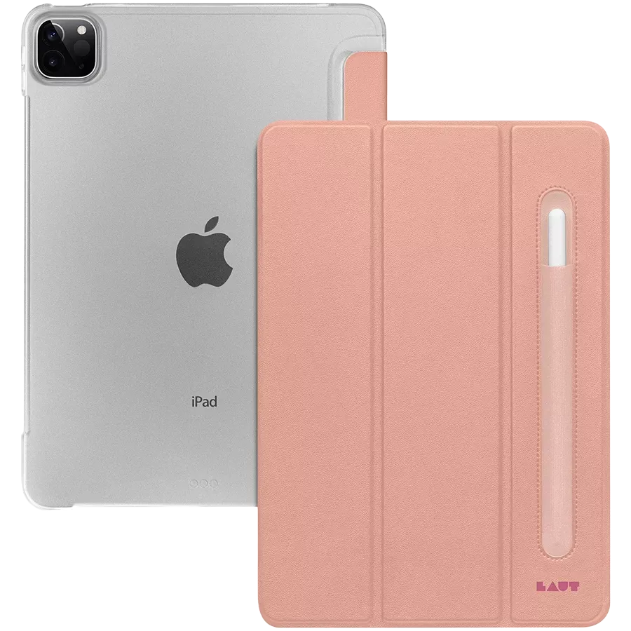 Обкладинка Smart Folio LAUT HUEX  Рожевий для iPad Pro 12,9 дюйма (1-го, 2-го i 3-го покоління)/(4-го покоління)/iPad Pro 12,9 дюйма (5-го покоління) — Зображення №1