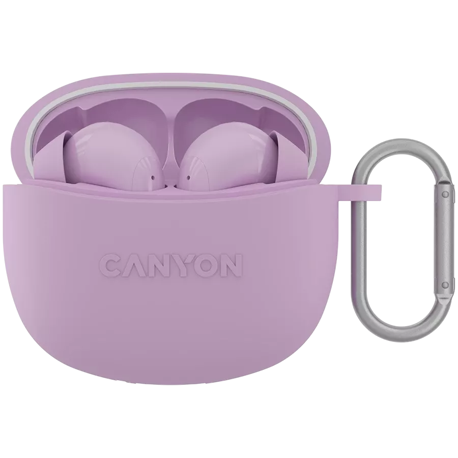 CANYON TWS-5 Ασύρματο Ακουστικό, Μωβ — Εικών №6