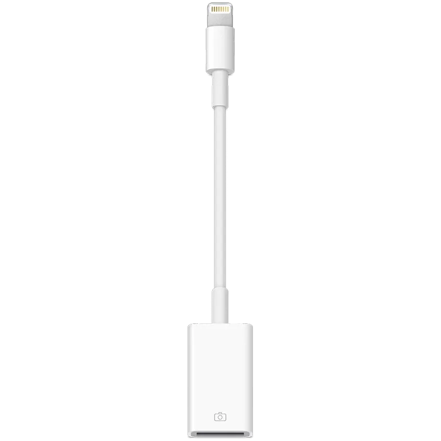 APPLE Lightning to USB Adapter, White — Image №1