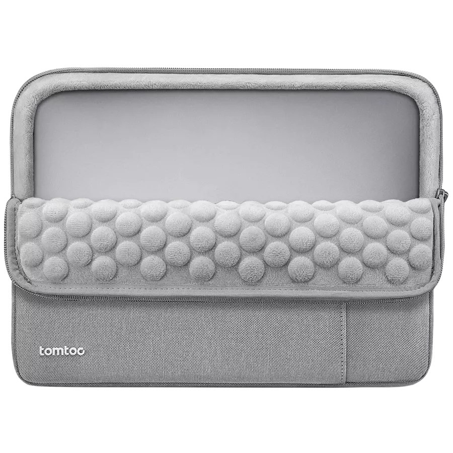 TOMTOC Сөмке Defender-A13 Laptop Sleeve  Сұр for Notebook up to 15"/MacBook Pro 15 — image №2