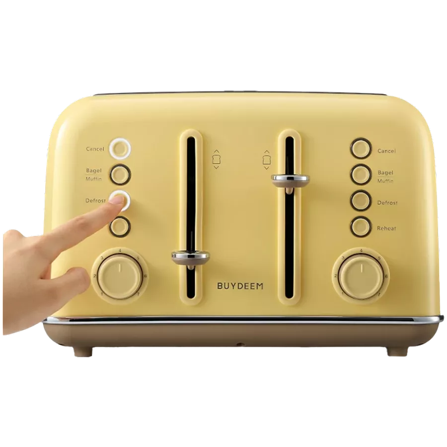 BUYDEEM Φρυγανιέρα DT640E, Mellow Yellow — Εικών №4