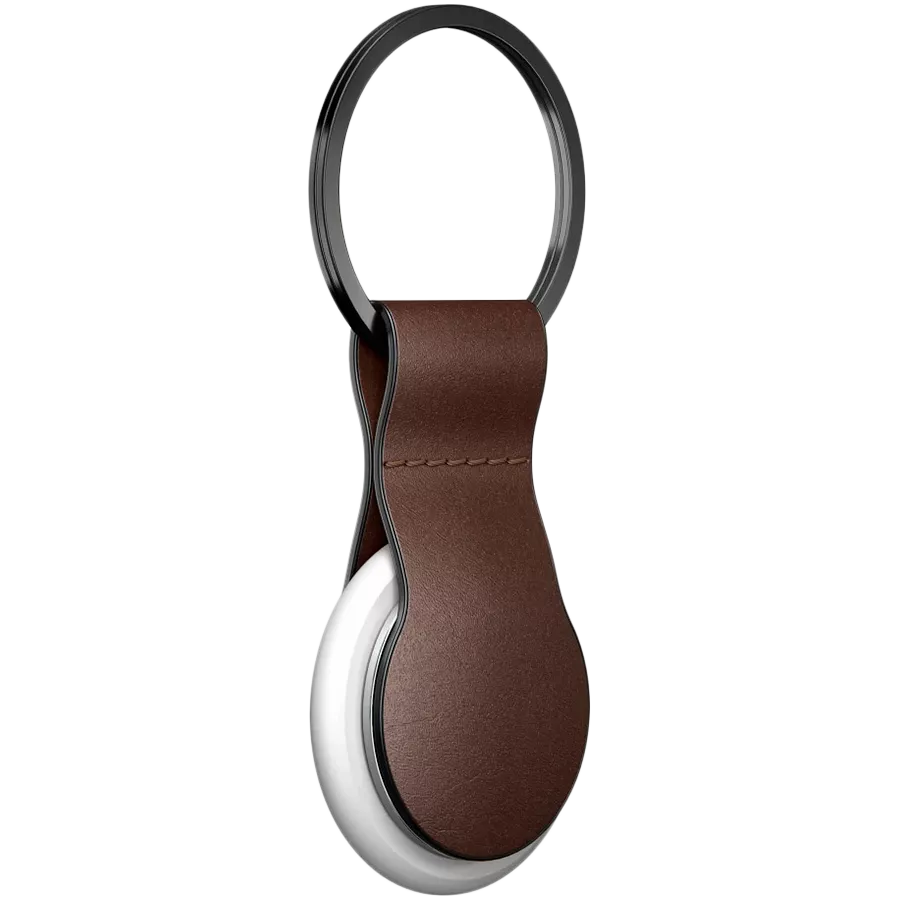 NOMAD Case Leather Loop, Brown for AirTag — Image №2