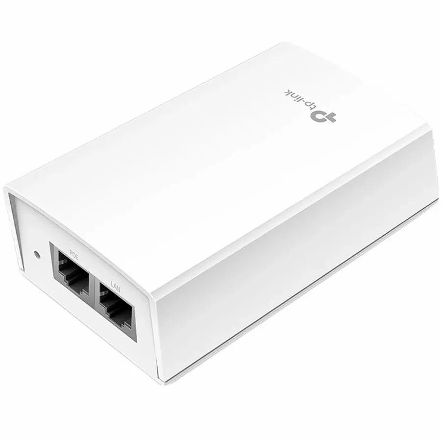 TP-LINK 48V Passive POE adapter, maximum 24W power supply, 2 Giga Ethernet port, AC 100-120V~50/60Hz input, support wall mounting. — Изображение №1 TP-LINK 48V Passive POE adapter, maximum 24W power supply, 2 Giga Ethernet port, AC 100-120V~50/60Hz input, support wall mounting. — Изображение №1