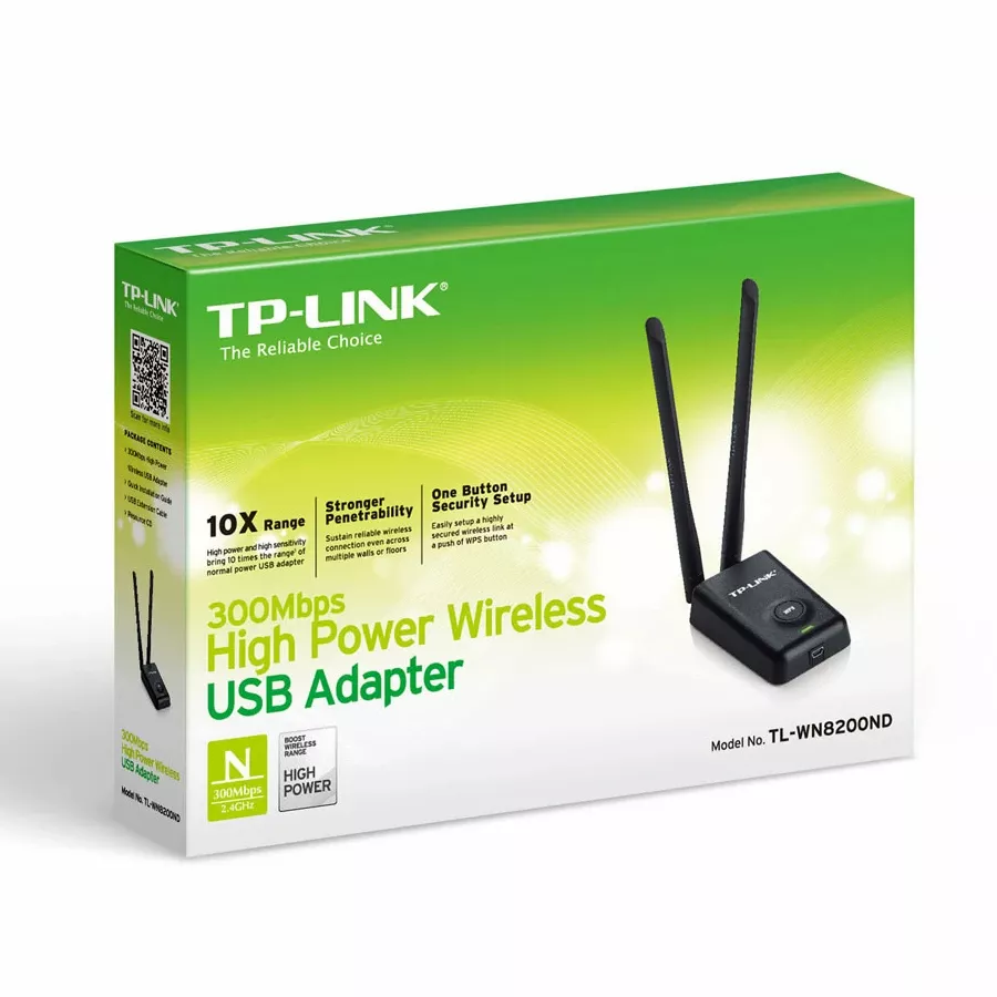 TP-LINK Сетевая интерфейсная карта TL-WN8200ND — Изображение №2