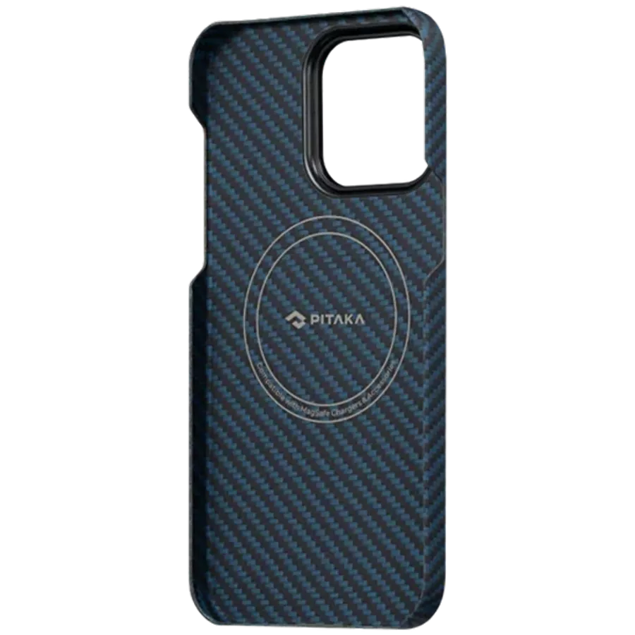 PITAKA Чехол MagEZ Case 3 с MagSafe Синий для iPhone 14 Pro — image №2
