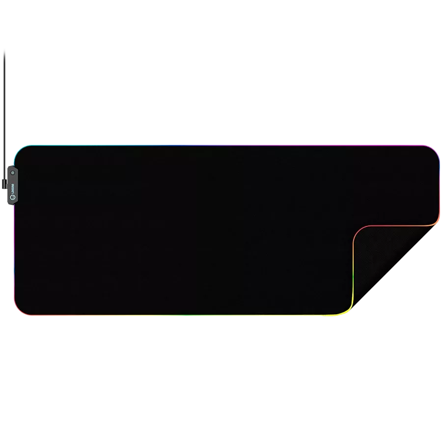 Gaming mouse pad LORGAR 900mm x 360mm x 3mm, Black — Image №3