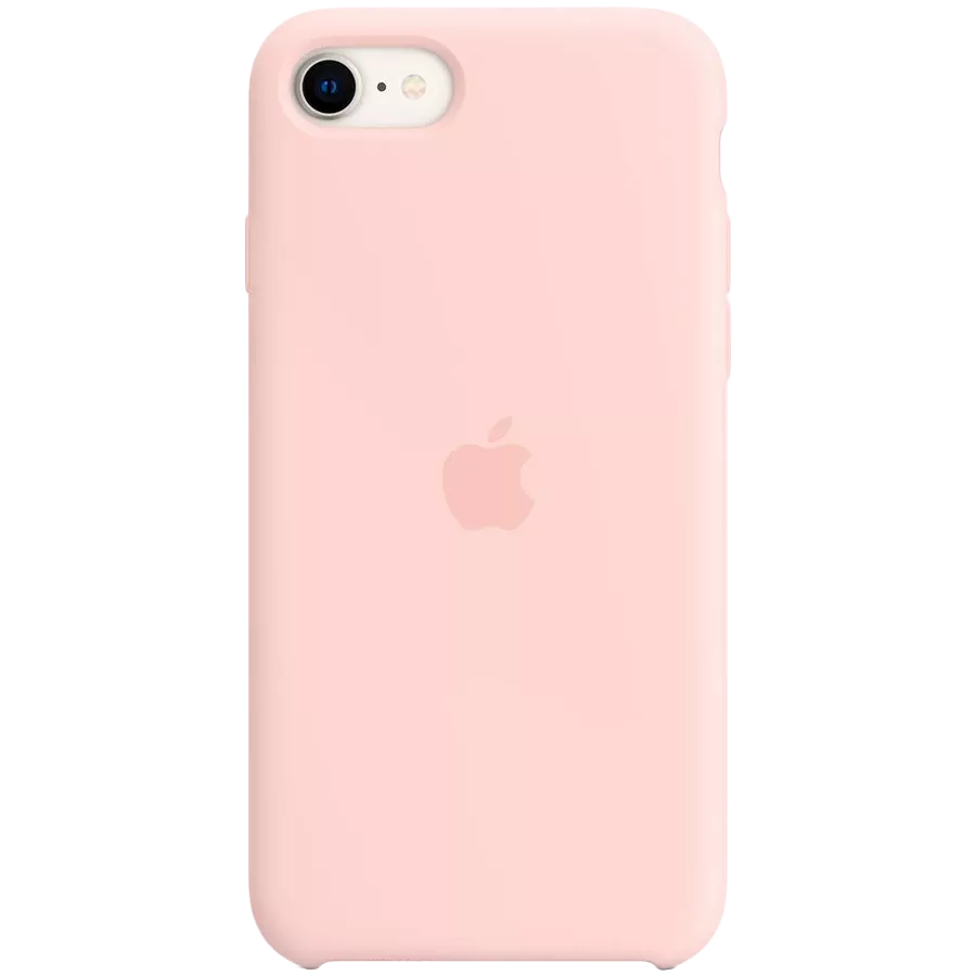 APPLE Іс Silicone Case  Chalk Pink for iPhone SE (3-ші буын)/SE (2-ші буын)/8/7 — image №1