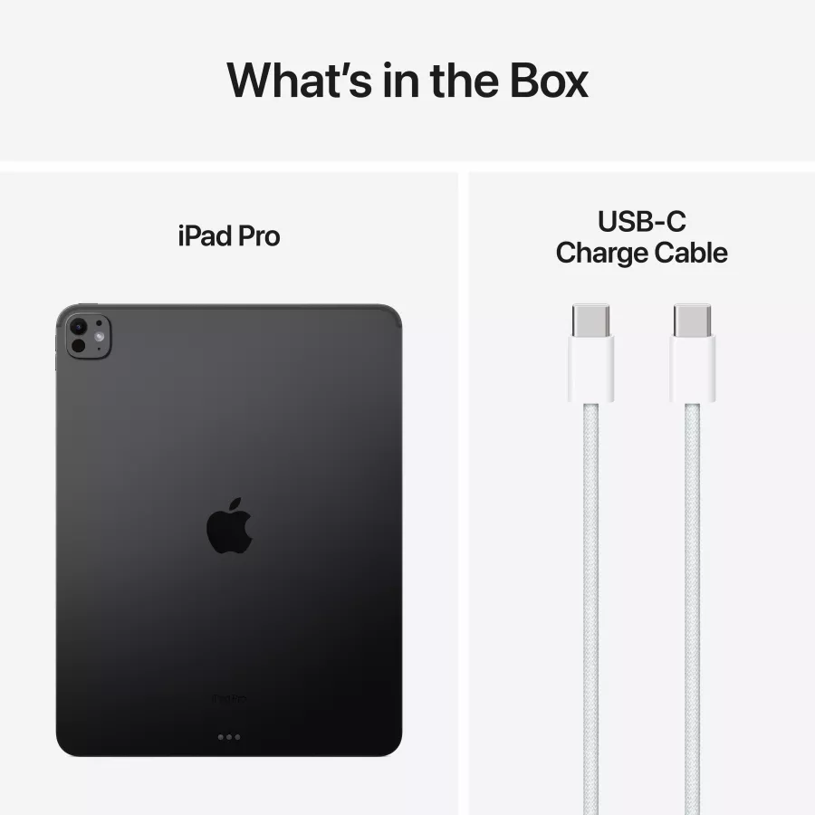 Apple iPad Pro 13 (M4), 256 GB, Wi-Fi, Standard glass, 2024, Space Black — Εικών №9