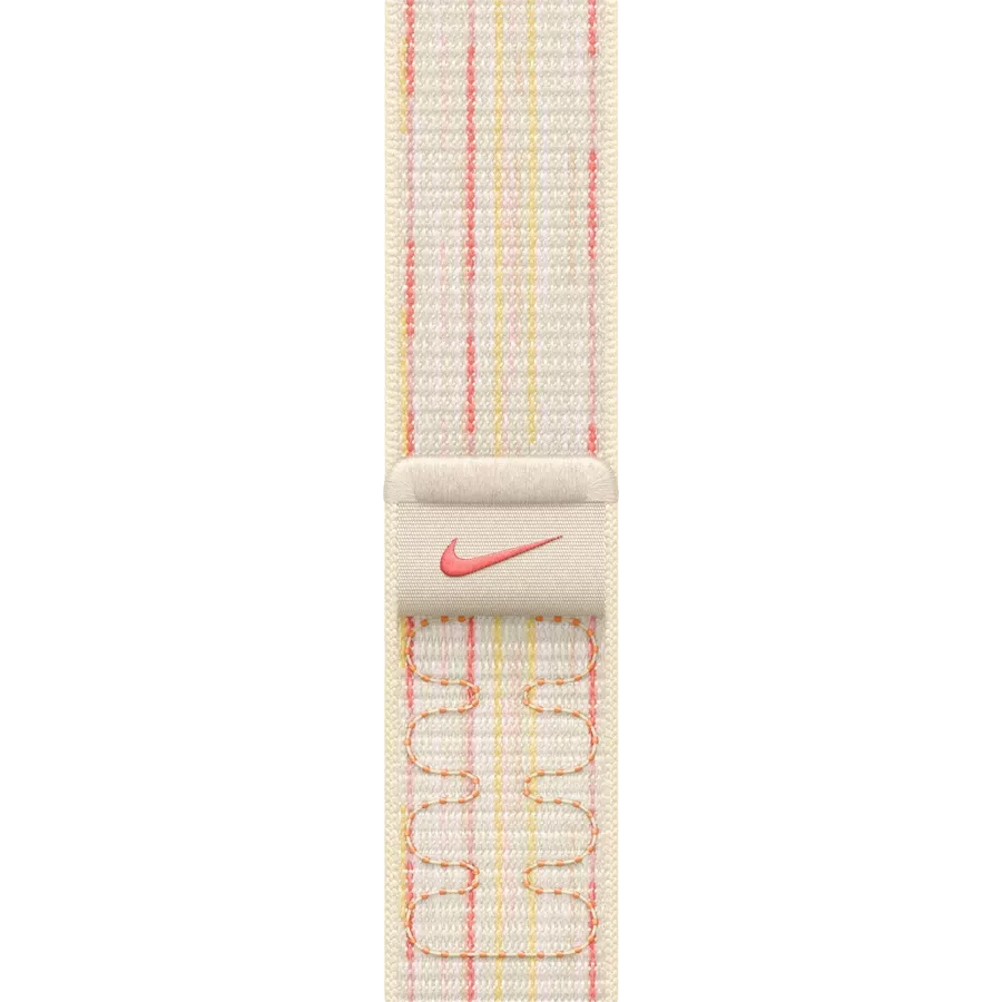 Band Extension APPLE 46mm Nike Sport Loop Nike Sport Loop Starlight/Pink за Apple Watch 44/46 mm — Зображення №1