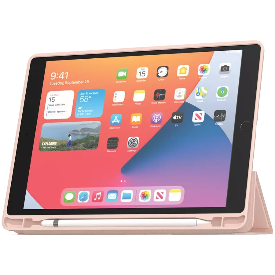 Чехол MW FOLIO SLIM SKIN для iPad Pro 11 (M4), Розовый — image №2