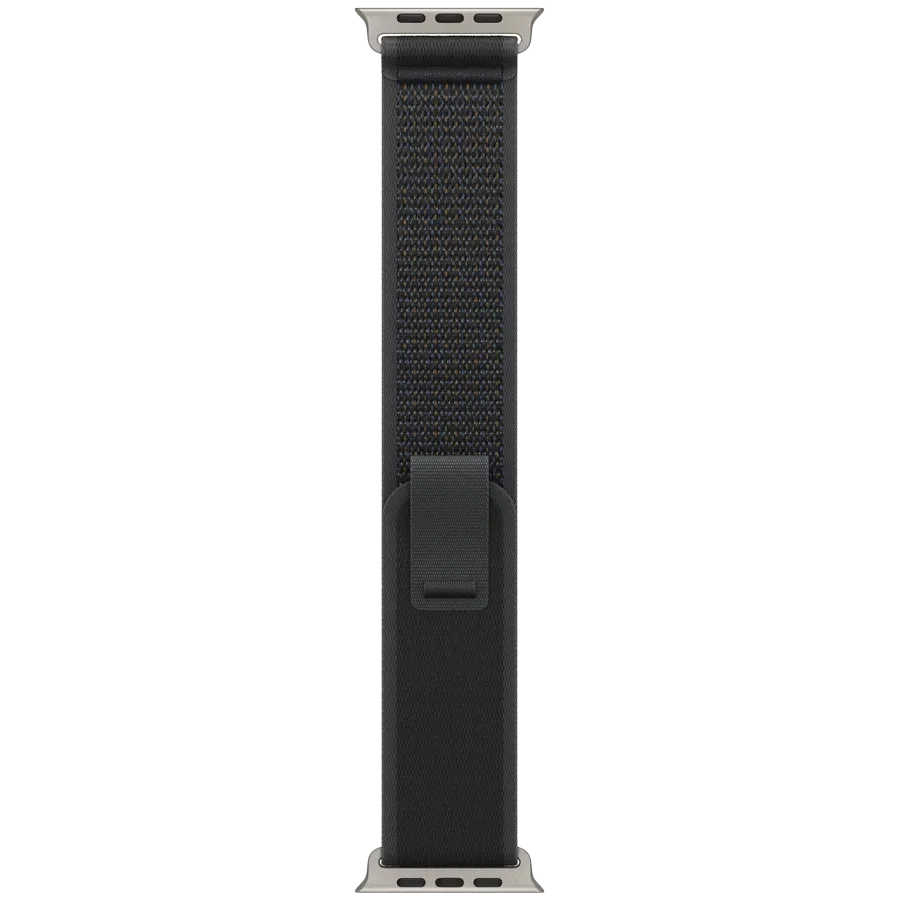 APPLE 49mm Trail Loop - Natural Titanium Finish Band Trail Loop - Natural Titanium Finish Black for Apple Watch 44/45/46/49 mm — Εικών №1