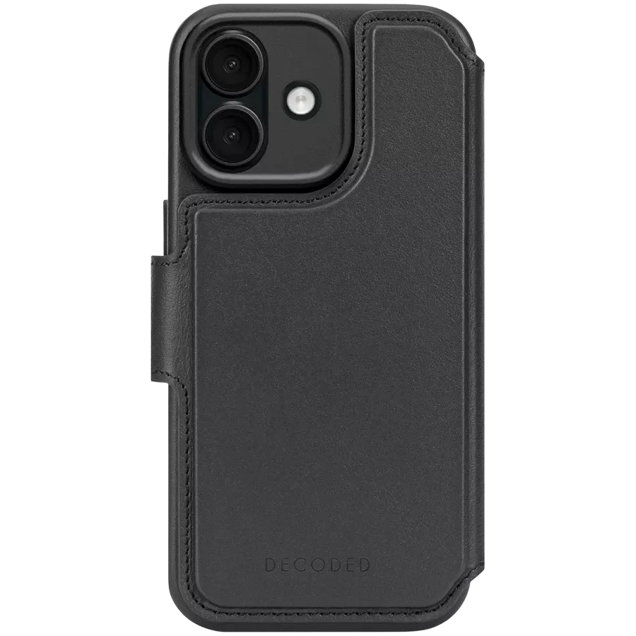 DECODED Folio Case MagSafe detachable folio with MagSafe, Black for iPhone 17 — Image №1