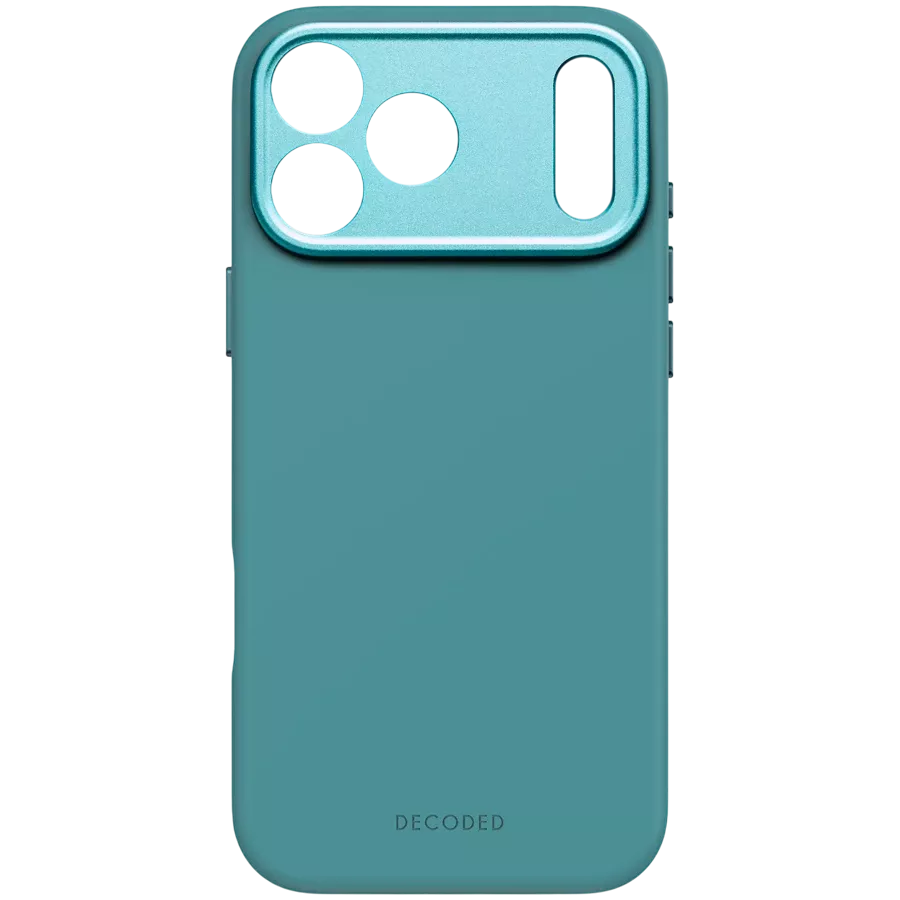 DECODED Θήκη Antimicrobial Silicone MagSafe με MagSafe, Retro Blue for iPhone 17 Pro Max — Εικών №2