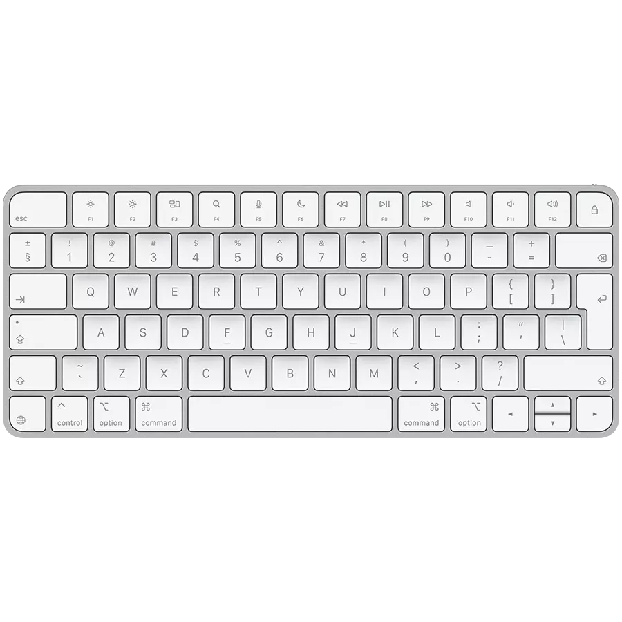 APPLE Magic Keyboard Πληκτρολόγιο, Ασύρματο, Λευκό, Διεθνή Αγγλικά — Εικών №1