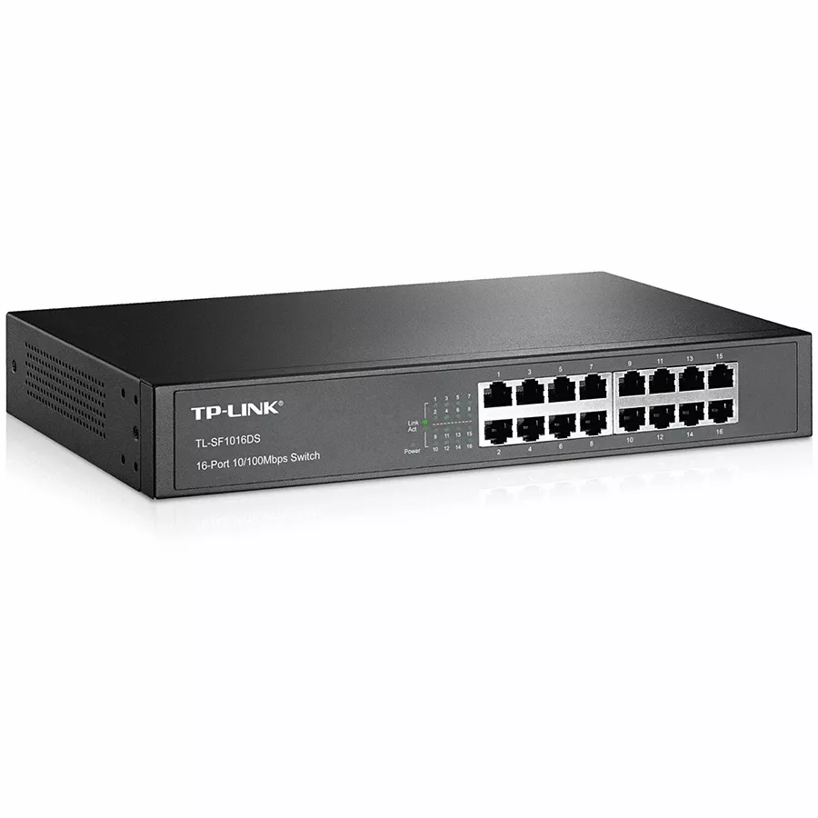 TP-LINK Сетевой коммутатор TL-SF1016DS — Изображение №1