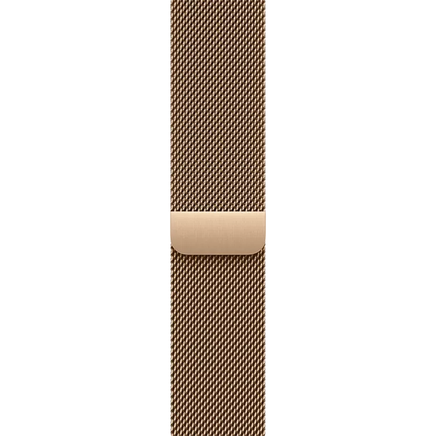 APPLE 46mm Milanese Loop Band Milanese Loop Gold for Apple Watch 44/46 mm — Image №1