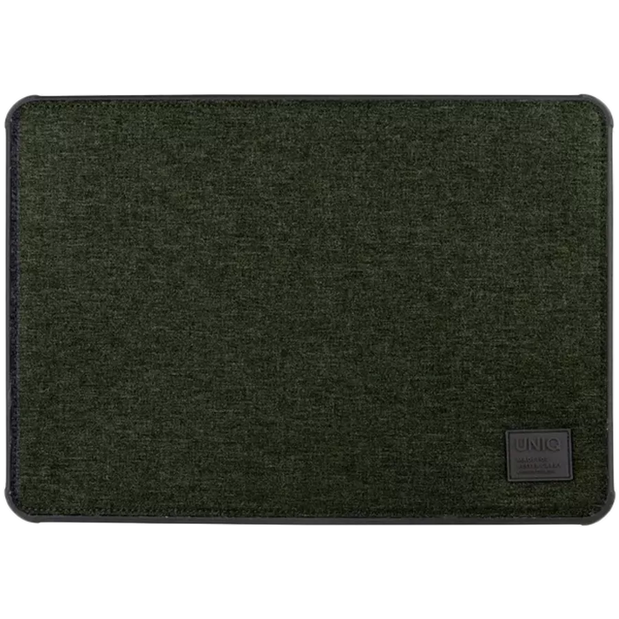 UNIQ Іс DFender Sleeve Kanvas  Жасыл for MacBook Pro 15 — image №1