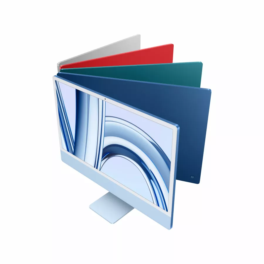 iMac 24" M3, 8C CPU 8C GPU, 8GB 256GB SSD, Blue — Image №8