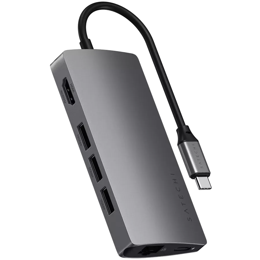 Adaptor SATECHI, Space Gray — image №1