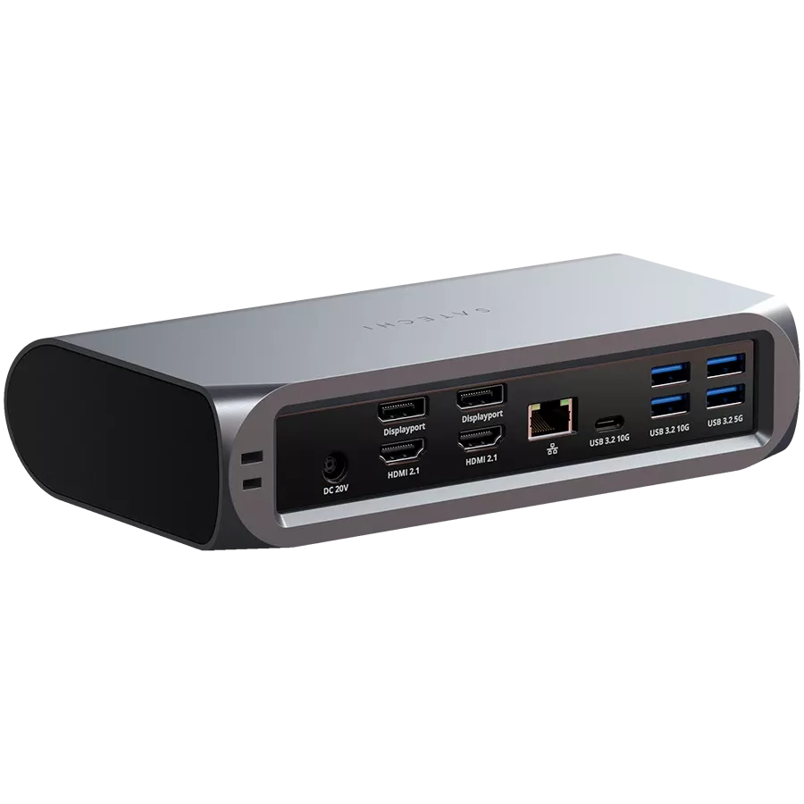 SATECHI Мультимедийная док-станция Thunderbolt 4 Pro, Space Gray — Изображение №2