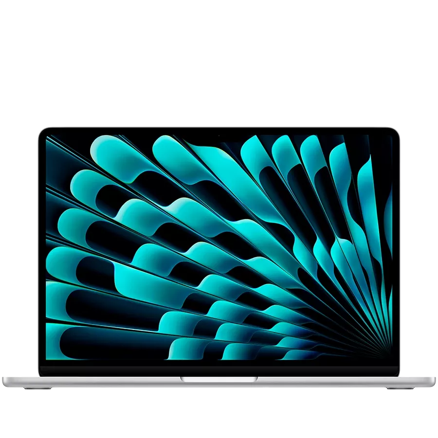 APPLE MacBook Air 13.6» Apple M4 (10C CPU/8C GPU), 16 ГБ, 256 ГБ, Сріблястий — Зображення №1