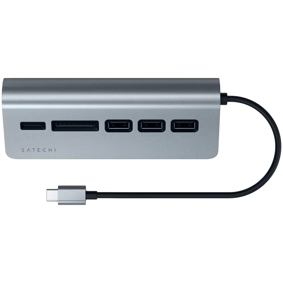 SATECHI  USB-C Combo Hub  USB Hub  Մոխրագույն — image №2