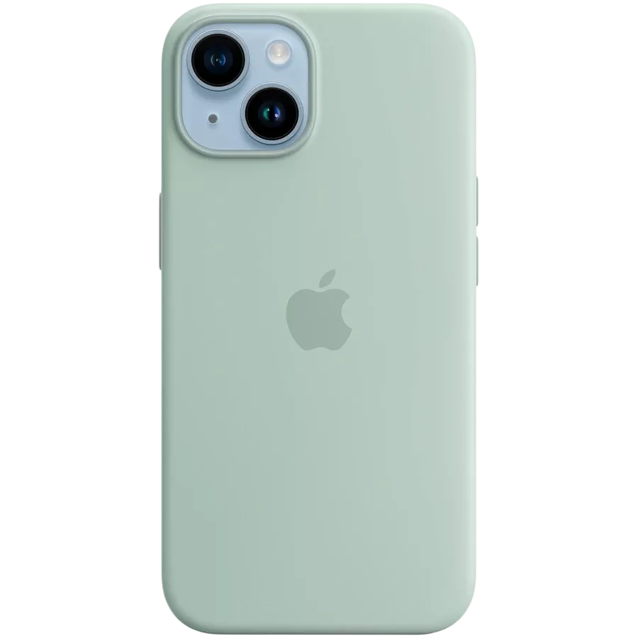APPLE Silicone Case with MagSafe Succulent for iPhone 14 — Image №1