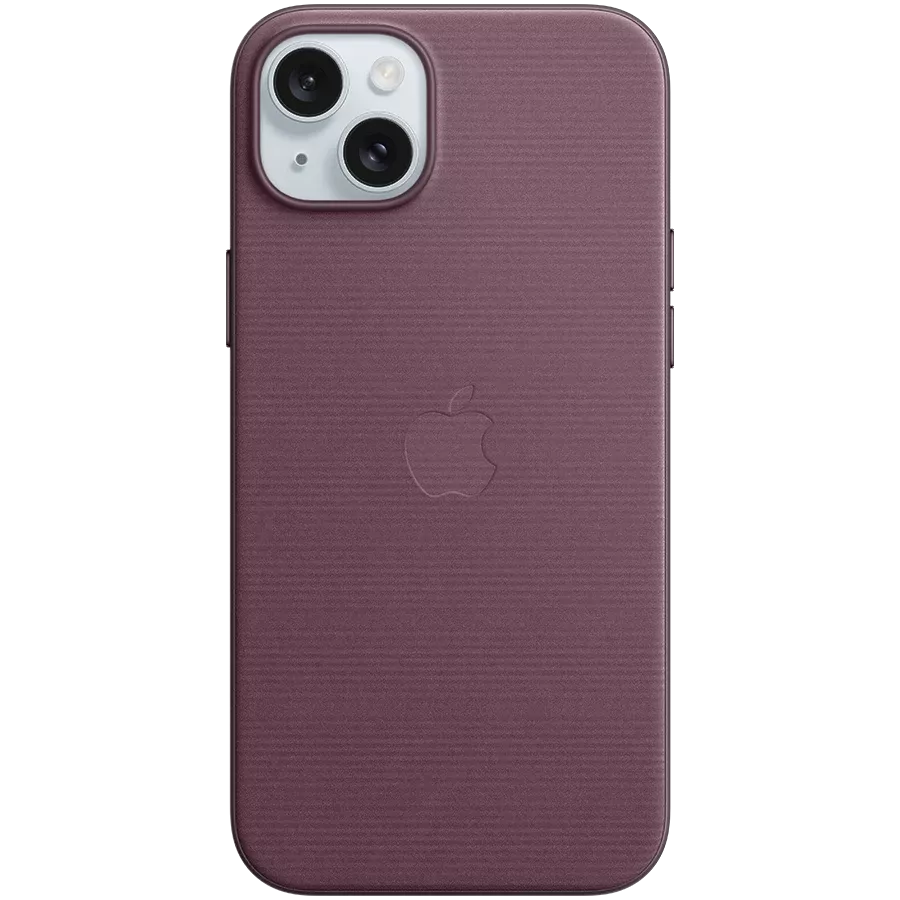 Чохол APPLE FineWoven Case з MagSafe Mulberry для iPhone 15 Plus — Зображення №1