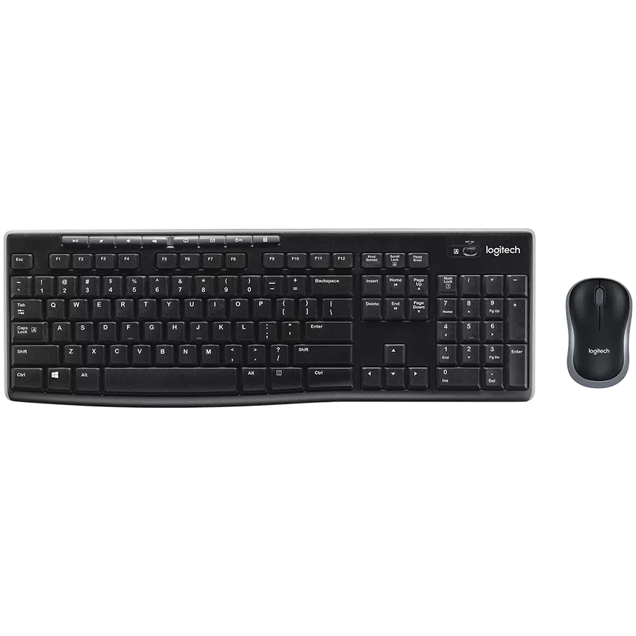 Комплект LOGITECH MK370 Wireless Combo for Business Graphite US (L920-012077) — Изображение №1