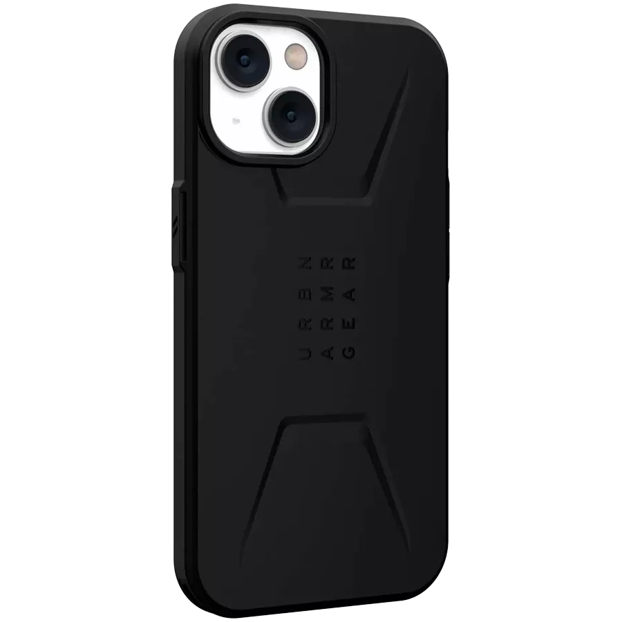 Protective Case UAG Civilian with MagSafe Black for iPhone 14 — Image №2