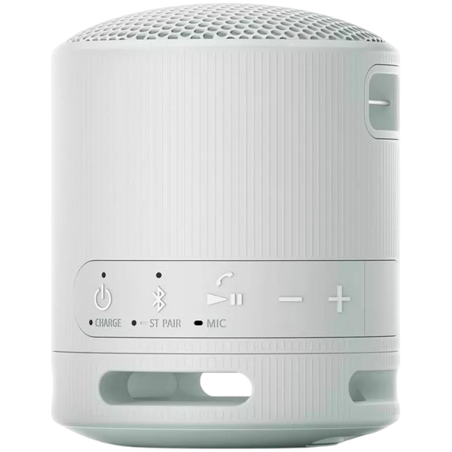 SONY SRS-XB100 Portable Speaker, Light Gray — Image №3