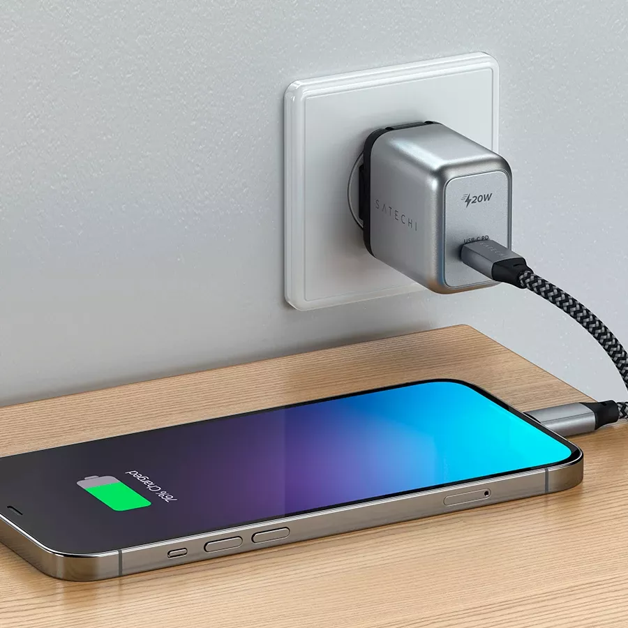 Power Adapter SATECHI 1*USB-C, 20 W — სურათი №6
