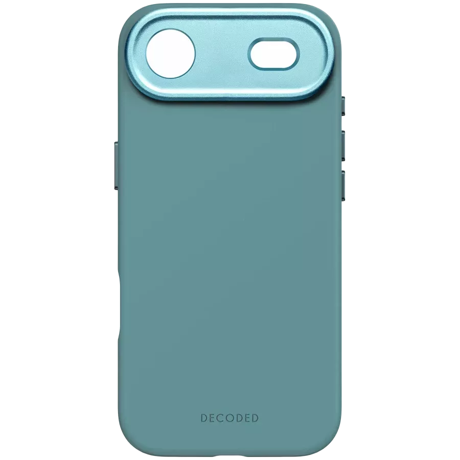 DECODED Чехол Antimicrobial Silicone with MagSafe, Retro Blue для iPhone Air — Изображение №1 DECODED Чехол Antimicrobial Silicone with MagSafe, Retro Blue для iPhone Air — Изображение №1