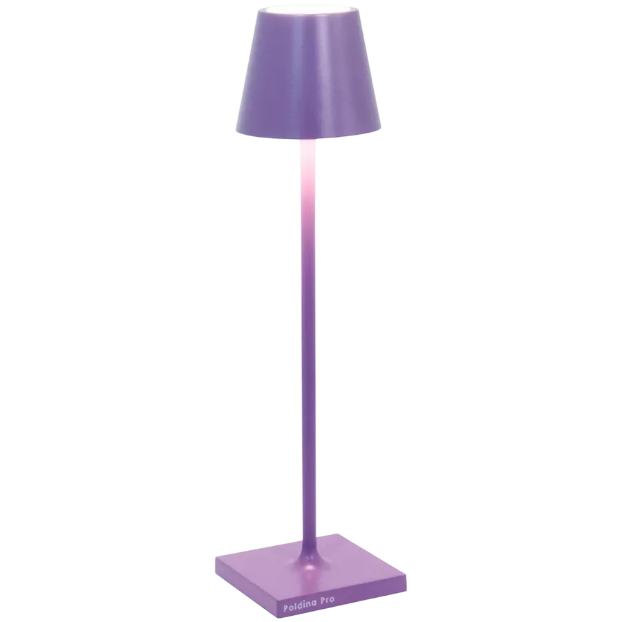 ZAFFERANO POLDINA PRO MICRO TABLE LAMP 70x275mm. MATT LILAC - 1.8W - DYNAMIC WHITE- — Image №1