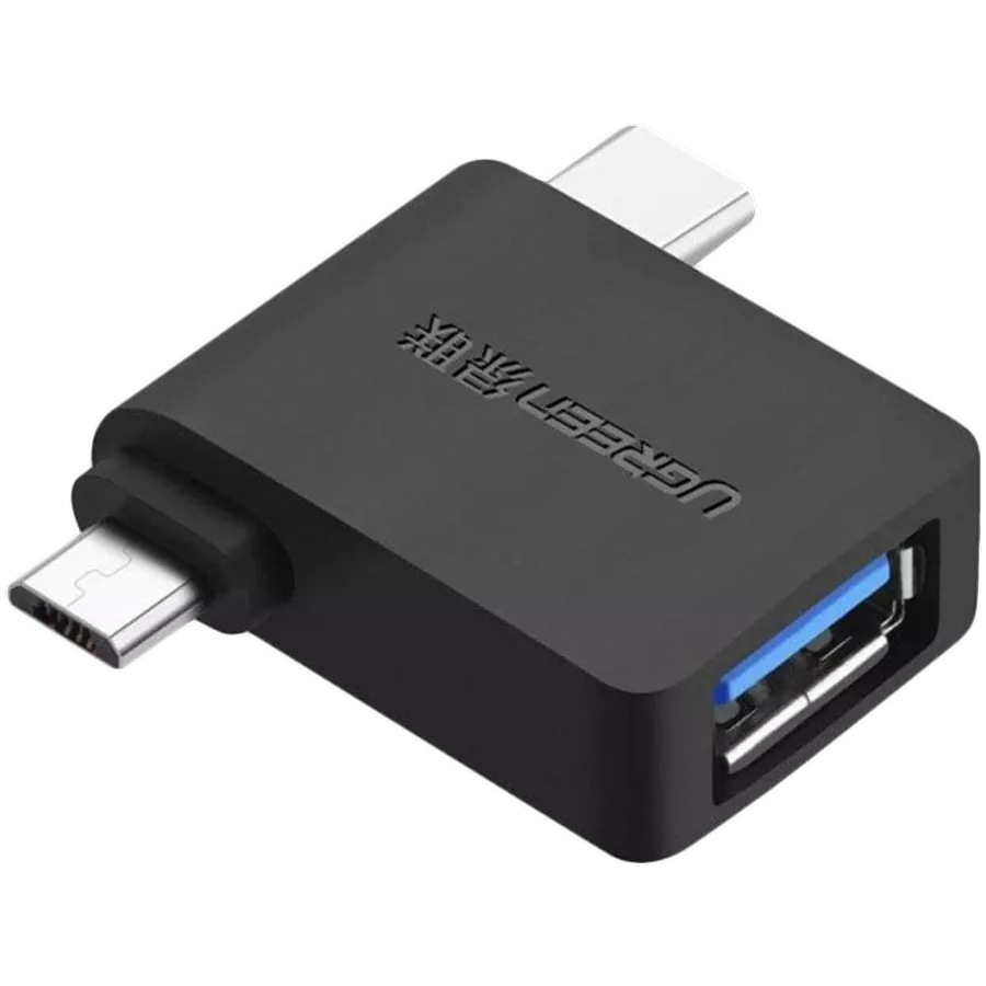 UGREEN USB փոխարկիչ , Սև — image №1