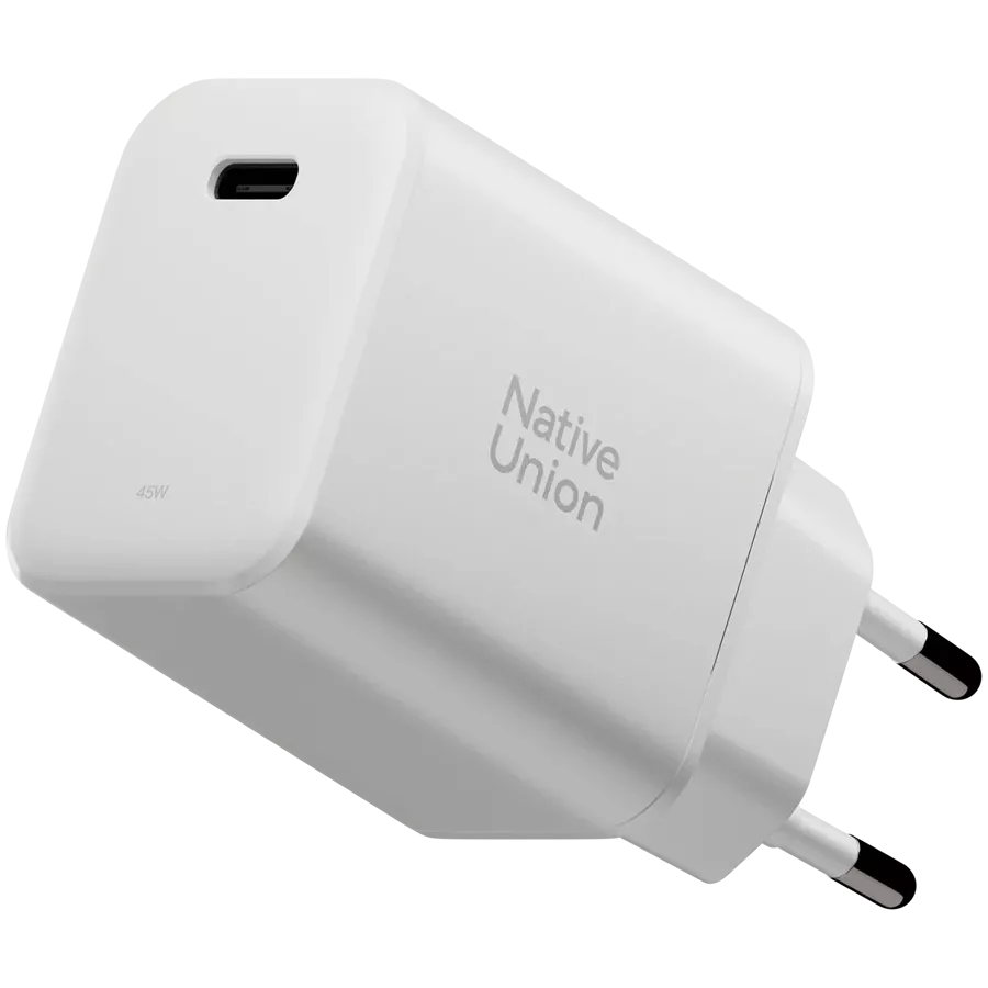 Адаптер питания NATIVE UNION USB-C, 45 Вт, Белый — image №1
