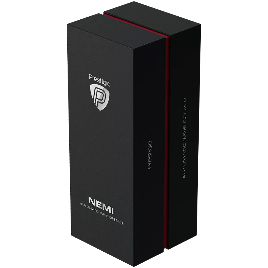 PRESTIGIO Smart wine opener, Серебристый глянец — Изображение №6