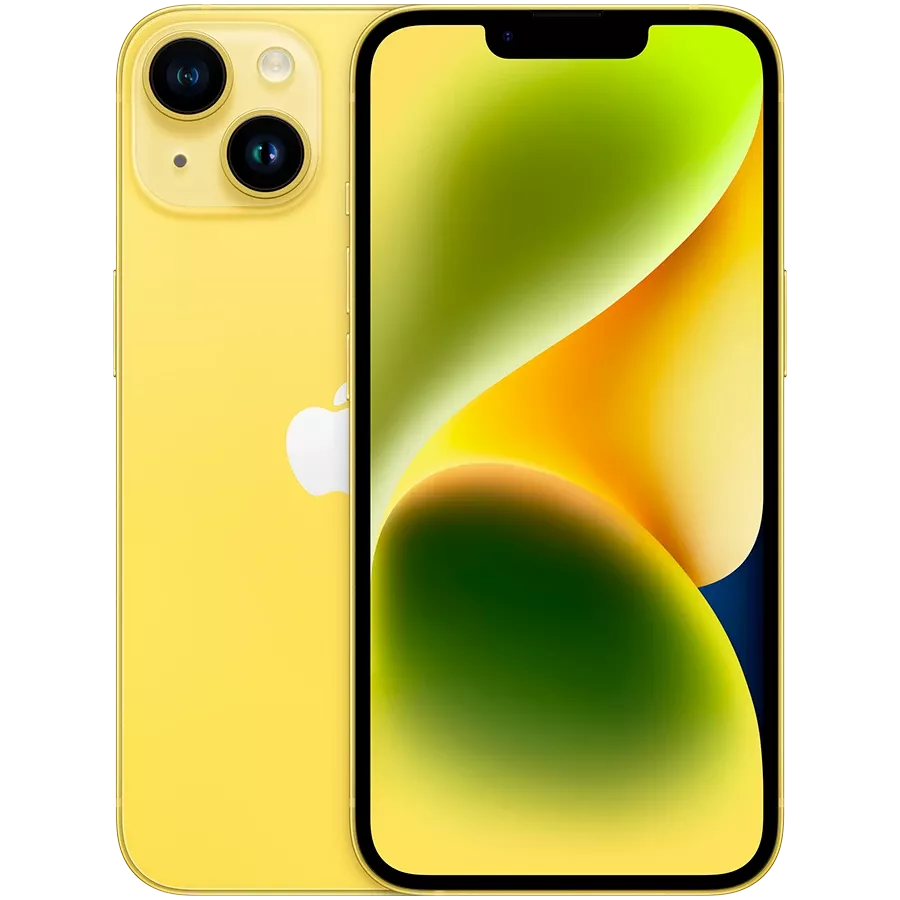 iPhone 14, 128 ГБ, Сары — image №1