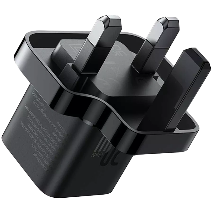 BASEUS Power Adapter USB-C, 20 W, Black — Image №2