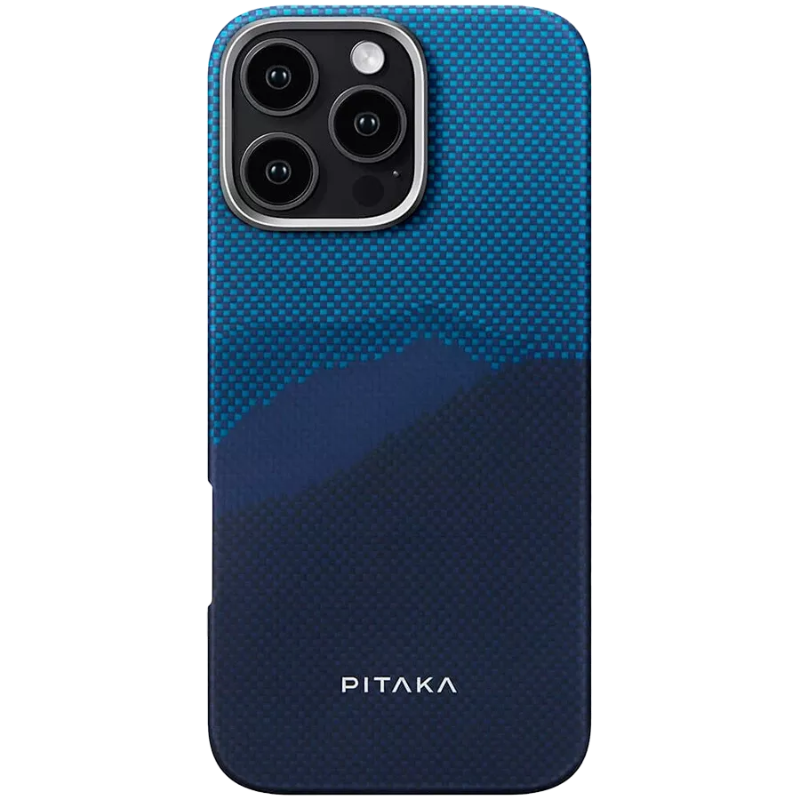 Protective Case PITAKA Tactile Woven with MagSafe Over The Horizon for iPhone 16 Pro Max — Image №1