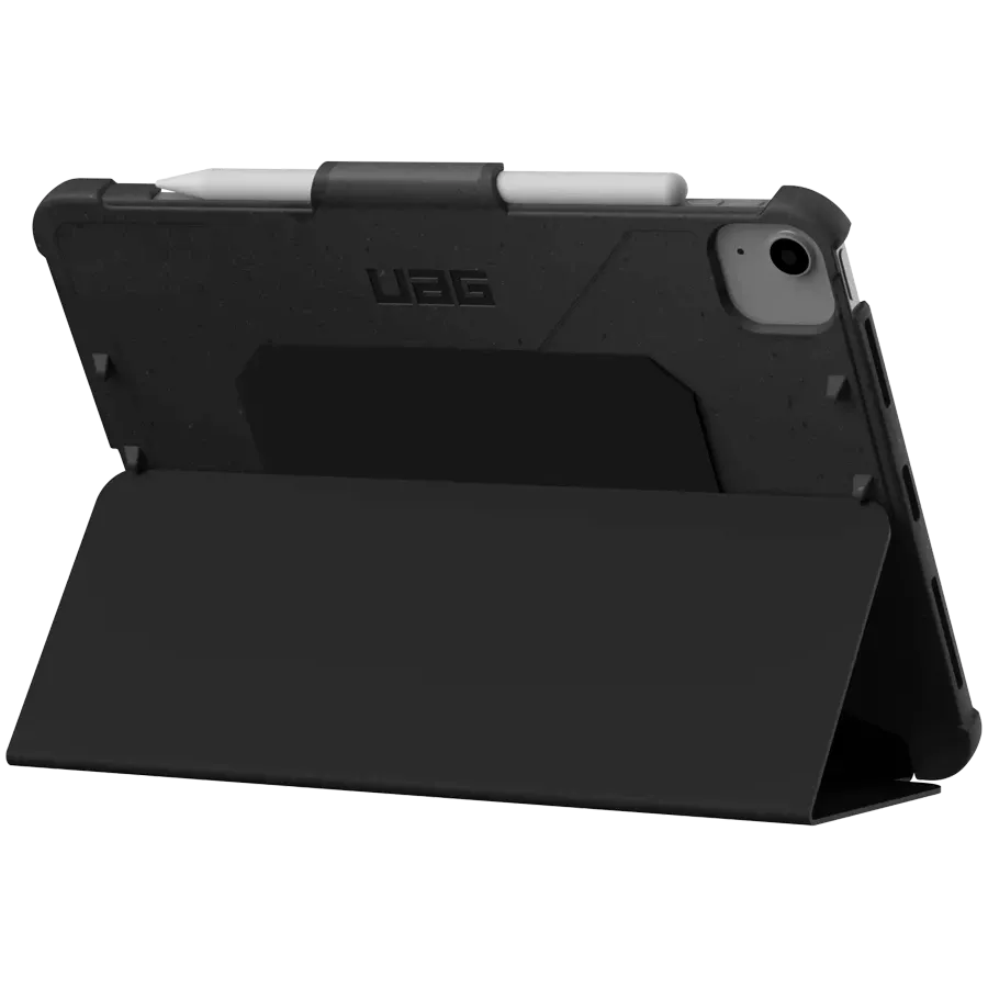 Обложка Smart Folio UAG BIODEGRADABLE OUTBACK  Чёрная для iPad Air (5-го поколения) — Изображение №4