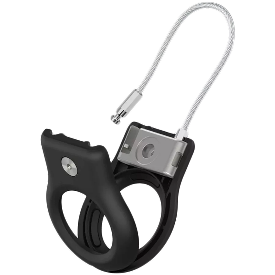 BELKIN Secure Holder with Wire Cable  for AirTag, Black — Image №4